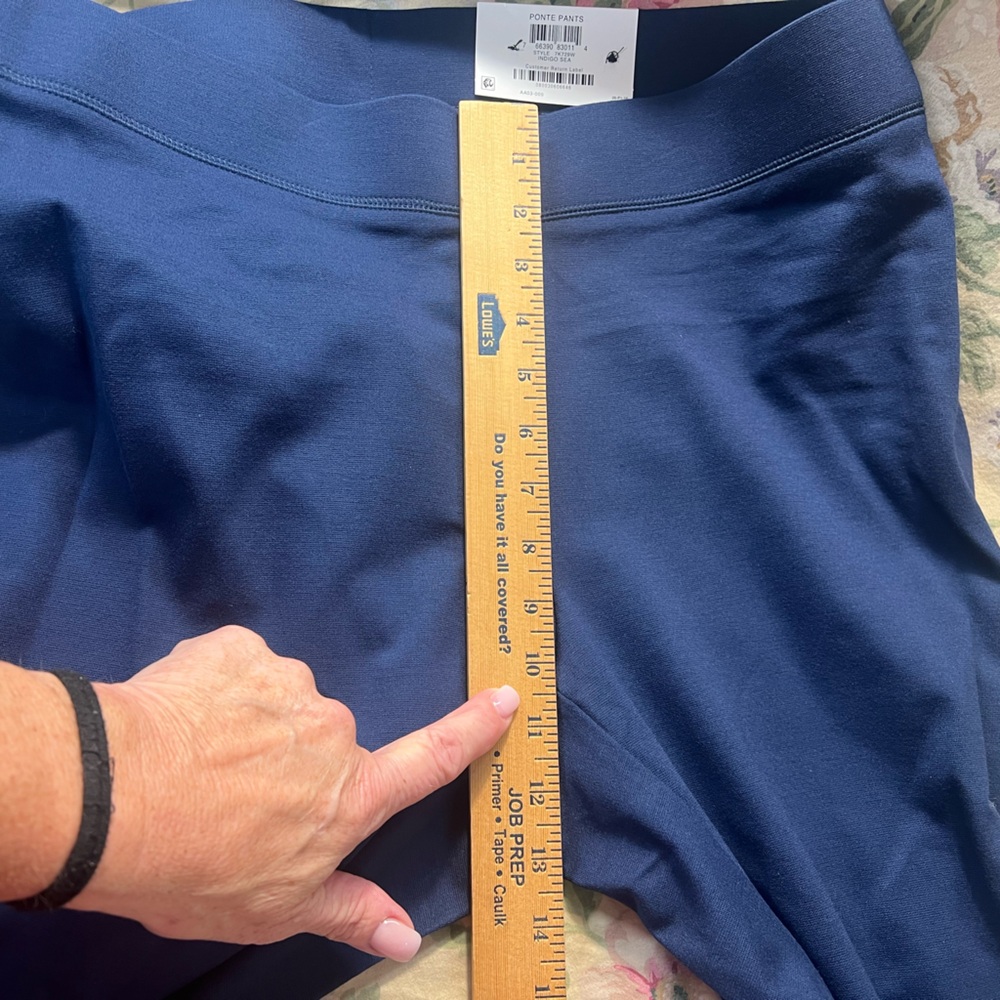 INC International Concepts Navy Skinny Pants - Picture 12 of 13